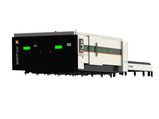 Máquina CNC de corte por láser de fibra de cubierta completa Ipg de alta precisión con mesa de intercambio 3000W