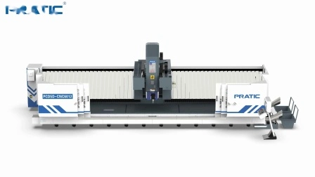 Máquina CNC de procesamiento de metales de 5 ejes para perfiles de acero y aluminio Centro de mecanizado vertical Fresado Perforación Roscado Vmc